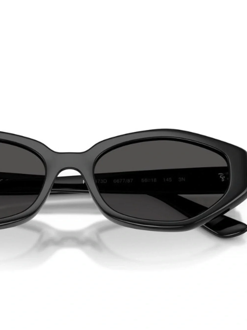 Ray-Ban Black Oval Women’s Sunglasses